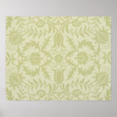 William Morris Borage Wedding Soft Green Poster (Vorne)
