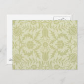 William Morris Borage Wedding Soft Green Postkarte (Vorne/Hinten)
