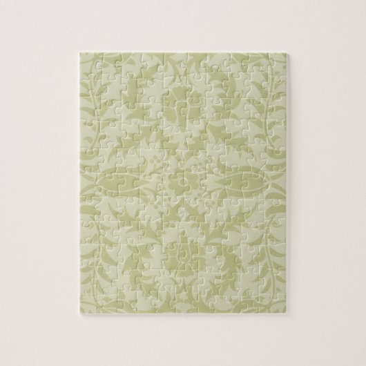 William Morris Borage Wedding Soft Green Puzzle (Vertikal)