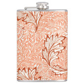 William Morris Botanical Apple Design Flachmann (Vorderseite)