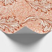 William Morris Botanical Apple Design Geschenkpapier (Ecke)
