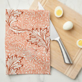 William Morris Botanical Apple Design Geschirrtuch (Viertel Falte)