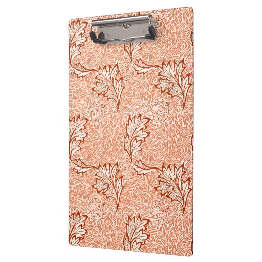 William Morris Botanical Apple Design Klemmbrett (Links)