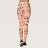 William Morris Botanical Apple Design Leggings (Rückseite)