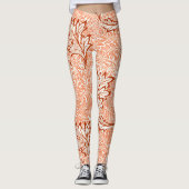 William Morris Botanical Apple Design Leggings (Vorderseite)