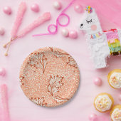 William Morris Botanical Apple Design Pappteller (Party)