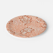 William Morris Botanical Apple Design Pappteller (Schrägansicht)