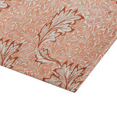 William Morris Botanical Apple Design Schneidebrett (Ecke)