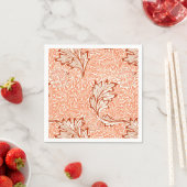 William Morris Botanical Apple Design Serviette (Beispiel)