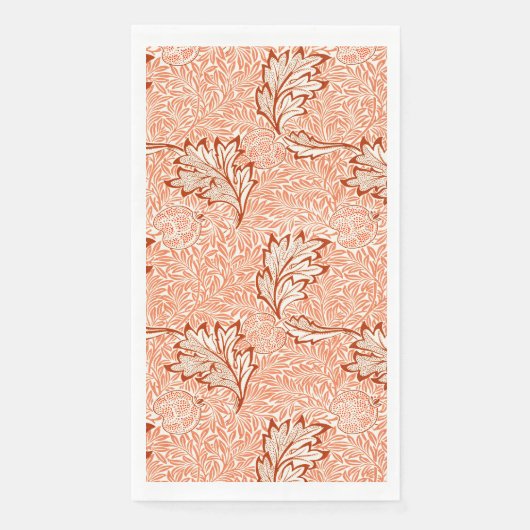 William Morris Botanical Apple Design Serviette (Vorderseite)