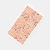 William Morris Botanical Apple Design Serviette (Ecke)