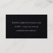 WILLIAM MORRIS BOTANICAL PATTERING BUSINESS CARD VISITENKARTE (Rückseite)