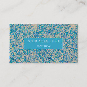 WILLIAM MORRIS BOTANICAL PATTERING BUSINESS CARD VISITENKARTE