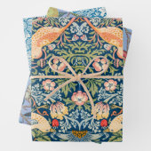 William Morris botanischer Bundle-Mix Wrapping Pap Geschenkpapier Set (Beispiel)