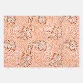 William Morris Botanisches Apfel-Design Geschenkpapier Set (Vorderseite)