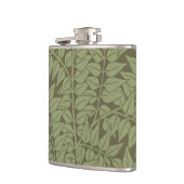 William Morris Branch Blätter Wallpaper Flachmann (Links)