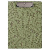 William Morris Branch Blätter Wallpaper Klemmbrett (Vorderseite)