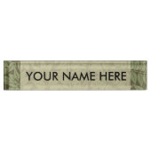 William Morris Branch Blätter Wallpaper Namensplakette (Vorderseite)