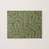 William Morris Branch Blätter Wallpaper Puzzle (Horizontal)