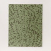William Morris Branch Blätter Wallpaper Puzzle (Vertikal)