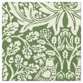 William Morris Brer Rabbit Dark Green Pattern Stoff (Nahaufnahme)