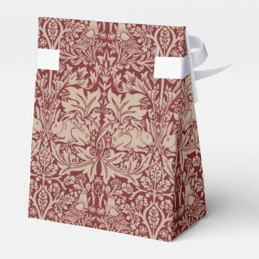 William Morris: Brer Rabbit Favor Box Geschenkschachtel (Rückseite)