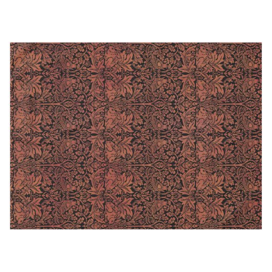 William Morris Brer Rabbit Imitate Leather Pattern Tischdecke (Vorderseite (Horizontal))