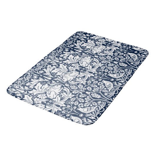 William Morris Brer Rabbit Pattern Badematte (Schrägansicht)
