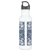 William Morris Brer Rabbit Pattern Edelstahlflasche (Rückseite)