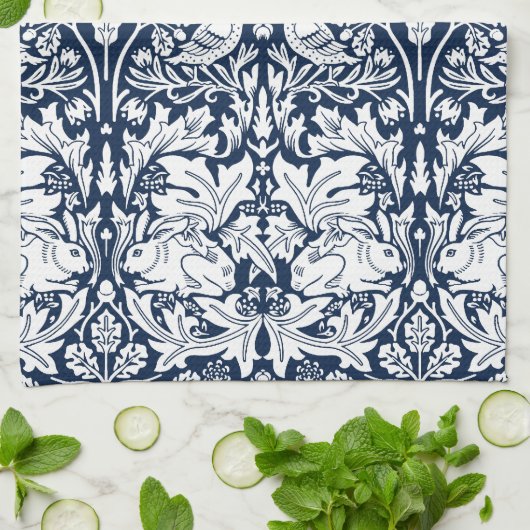 William Morris Brer Rabbit Pattern Geschirrtuch (Gefaltet)
