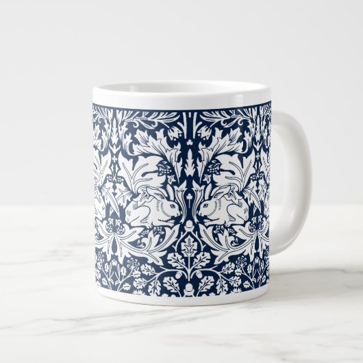 William Morris Brer Rabbit Pattern Jumbo-Tasse (Vorderseite Rechts)