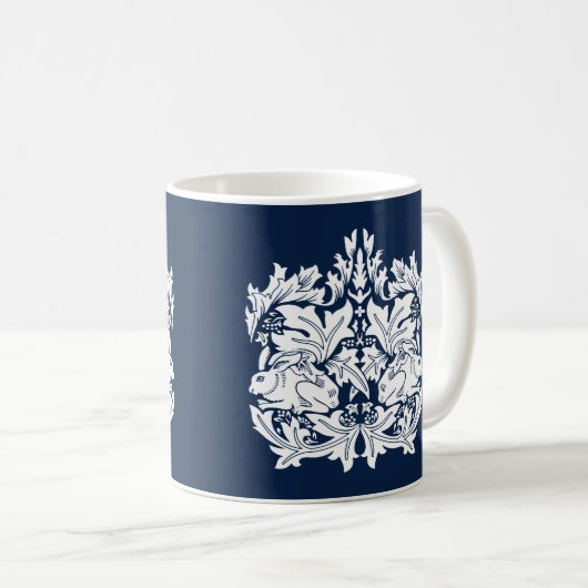 William Morris Brer Rabbit Pattern Kaffeetasse (VorderseiteRechts)