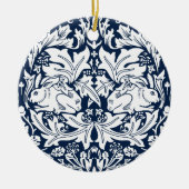 William Morris Brer Rabbit Pattern Keramik Ornament (Vorne)