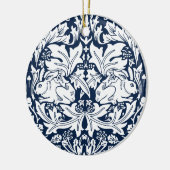 William Morris Brer Rabbit Pattern Keramik Ornament (Links)