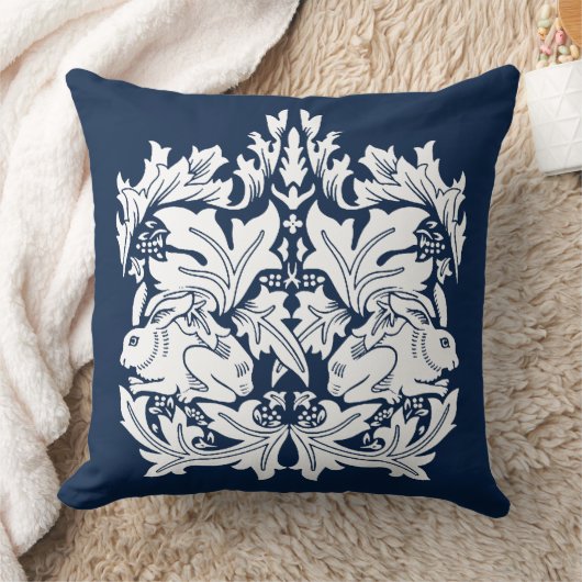 William Morris Brer Rabbit Pattern Kissen (Decke)