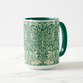 William Morris Brer Rabbit Vintag Pattern Tasse (VorderseiteRechts)
