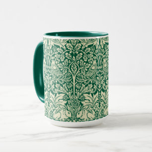 William Morris Brer Rabbit Vintag Pattern Tasse