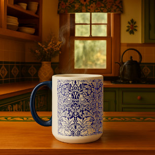 William Morris Brer Rabbit Vintag Pattern Tasse