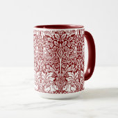 William Morris Brer Rabbit Vintag Pattern Tasse (VorderseiteRechts)