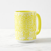 William Morris Brer Rabbit Vintag Pattern Tasse (VorderseiteRechts)