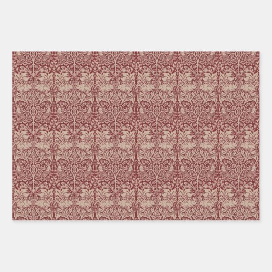 William Morris: Brer Rabbit Wrapping Paper Geschenkpapier Set (Vorderseite 3)