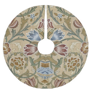 William Morris Brocade Elegant Polyester Weihnachtsbaumdecke