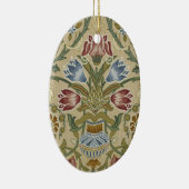 William Morris Brocade Floral Wallpaper Pattern Keramik Ornament (Rechts)