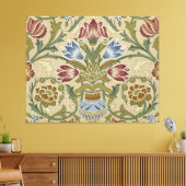 William Morris Brocade Floral Wallpaper Pattern Leinwanddruck (Insitu (Wohnzimmer))