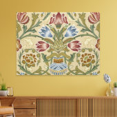 William Morris Brocade Floral Wallpaper Pattern Leinwanddruck (Insitu (Wohnzimmer))