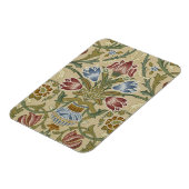 William Morris Brocade Floral Wallpaper Pattern Magnet (Linke Seite)