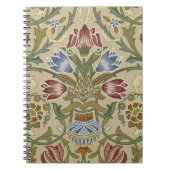 William Morris Brocade Floral Wallpaper Pattern Notizblock (Vorderseite)