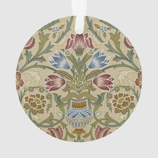 William Morris Brocade Floral Wallpaper Pattern Ornament (Rückseite)
