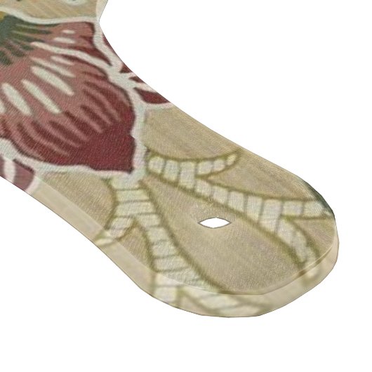 William Morris Brocade Floral Wallpaper Pattern Schneidebrett (Ecke)