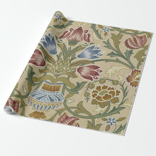William Morris Brokat Blumen Tapetenmuster Geschenkpapier